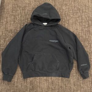 Vintage Essentials black hoodie size medium